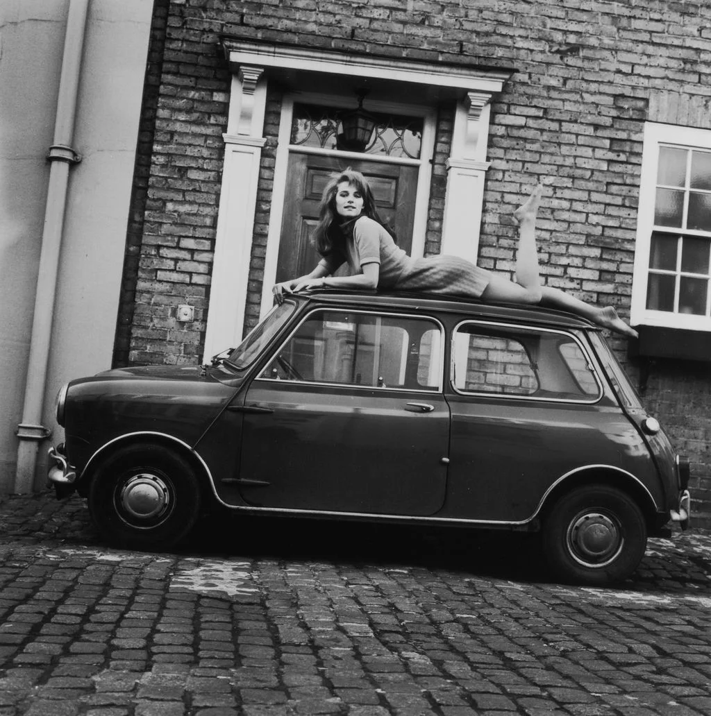 Image may contain Charlotte Rampling Brick Face Head Person Photography Portrait Machine Spoke and Car