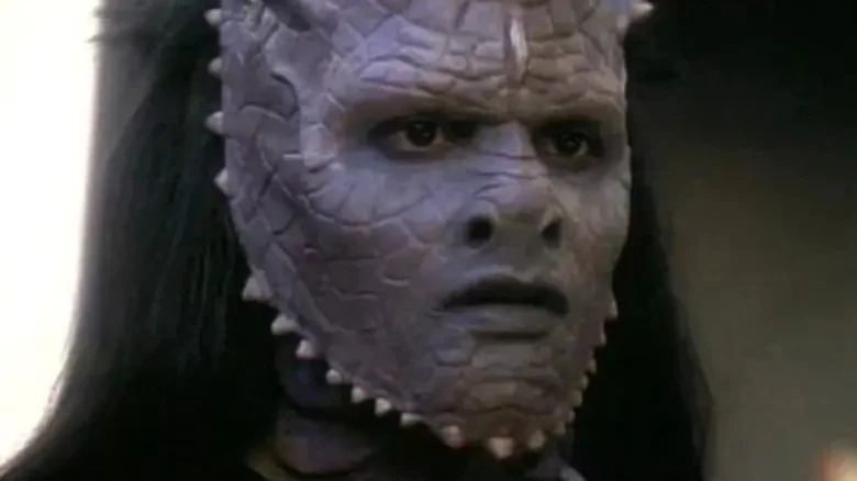 A closeup of a Jem'Hadar teenager on Star Trek: Deep Space Nine