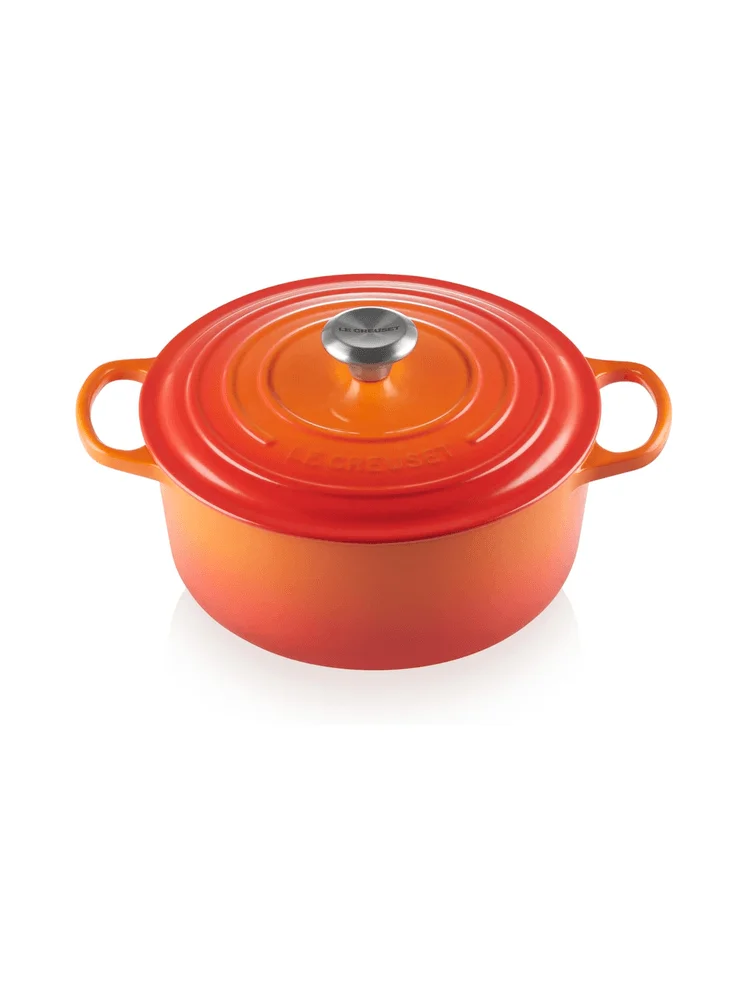 Le Creuset 5.5-Quart Enameled Cast Iron Signature Round Dutch Oven