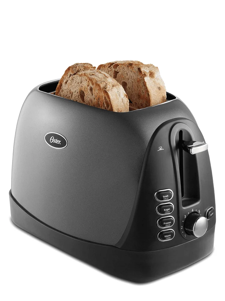 Image may contain: Device, Bread, Food, Appliance, Electrical Device, Toaster, Computer Hardware, Electronics, and Hardware