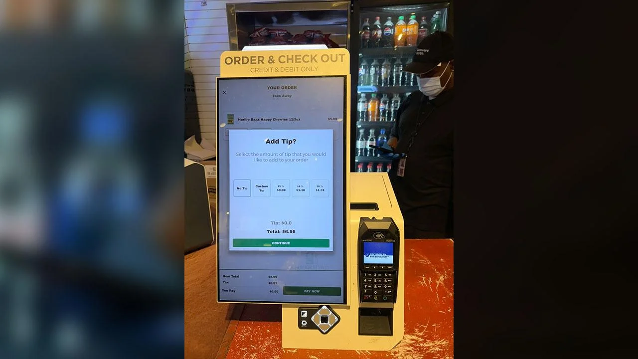 Image of Macy said the four diners split their $68 bill and left just 30 cents each despite repeatedly praising her service.