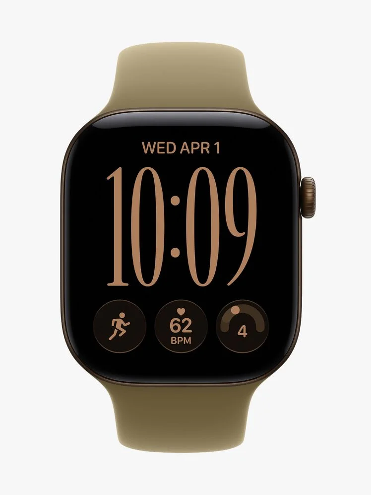 Image may contain: Wristwatch, Electronics, Screen, Computer Hardware, Hardware, Monitor, Arm, Body Part, and Person