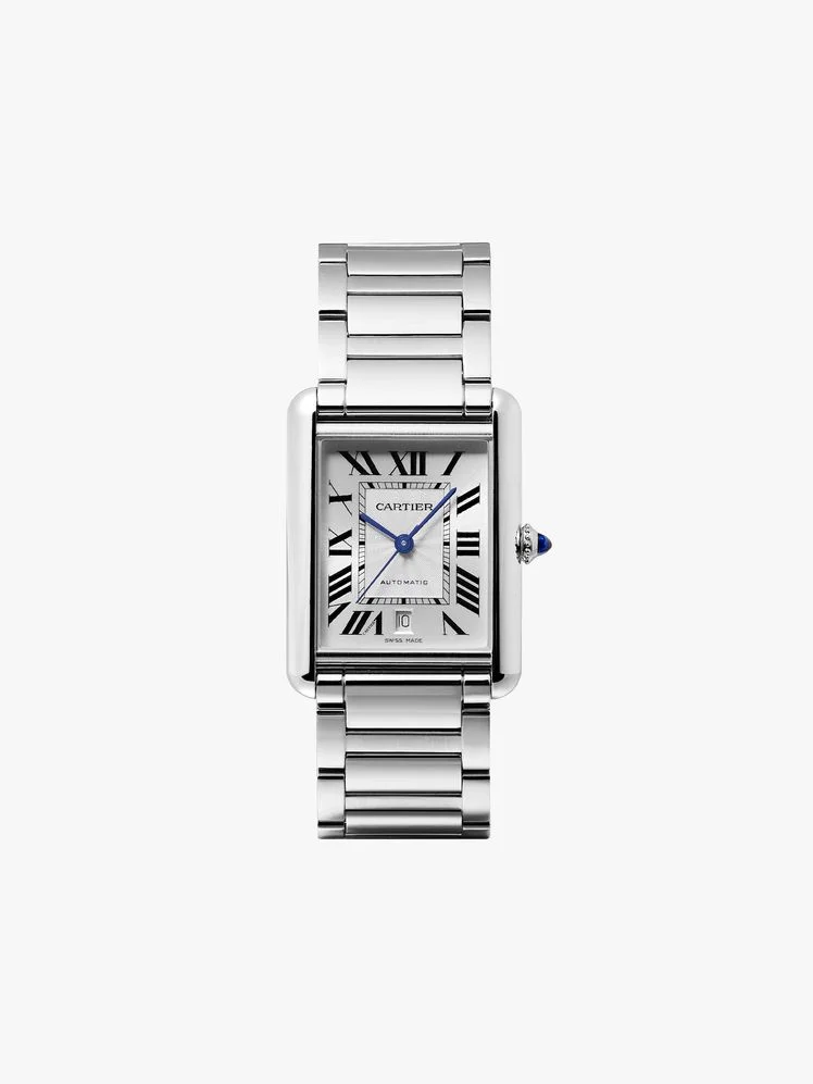 Image may contain: Wristwatch, Arm, Body Part, and Person