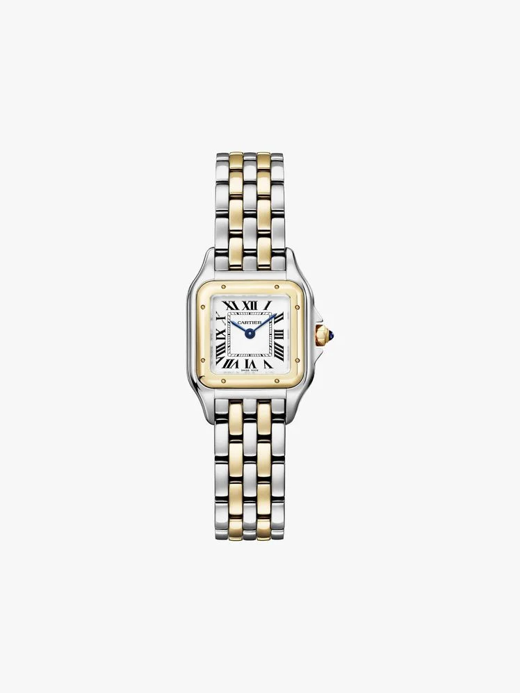 Image may contain: Wristwatch, Arm, Body Part, and Person