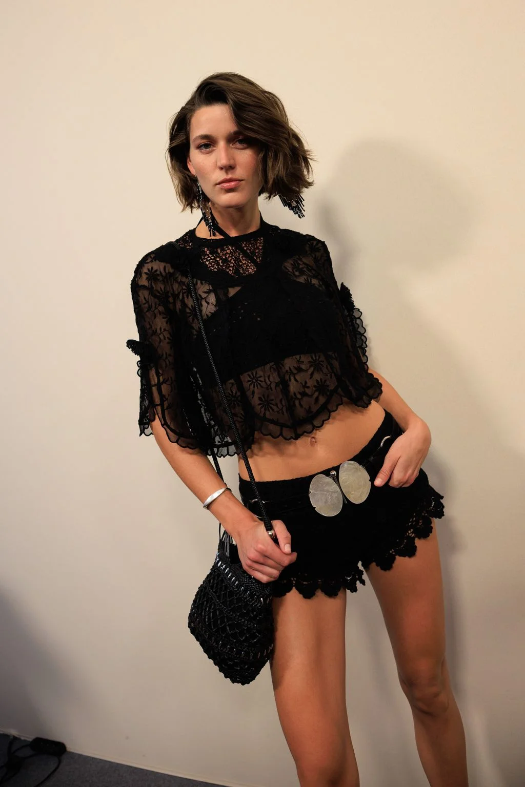 Image may contain Josefin Asplund Blouse Clothing Adult Person Skirt Shorts and Dress