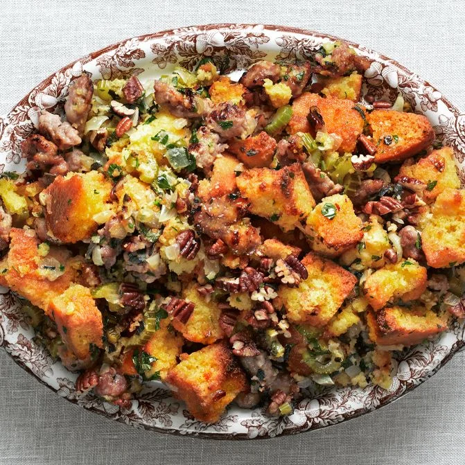 Cornbread Sausage and Pecan Dressing recipe