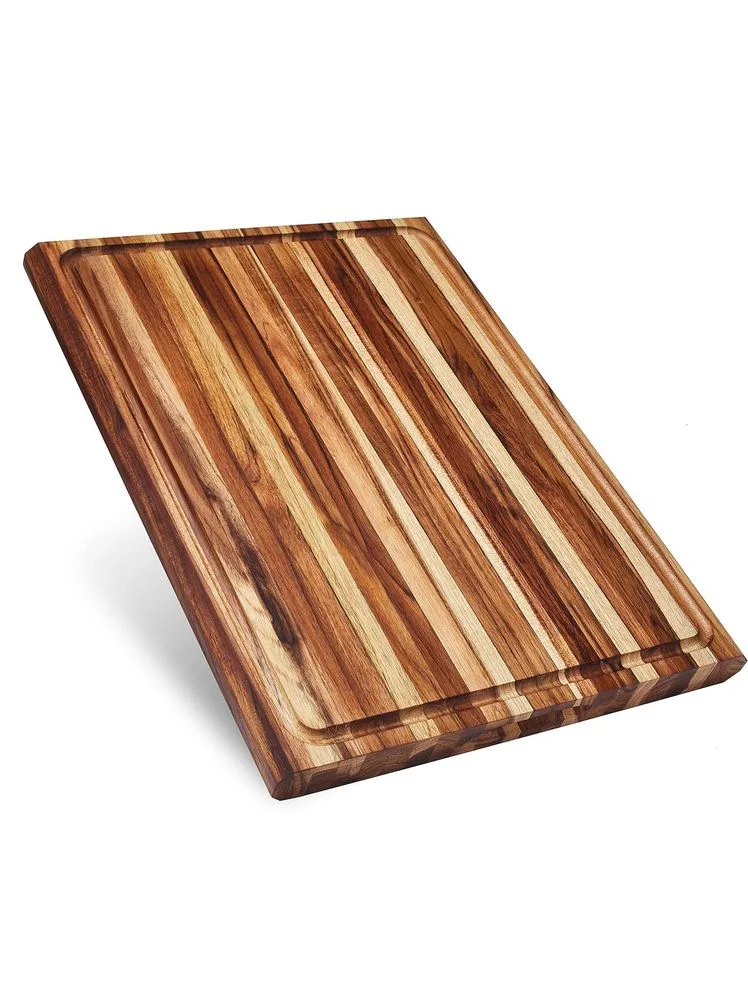 Image may contain: Wood, Food, and Chopping Board