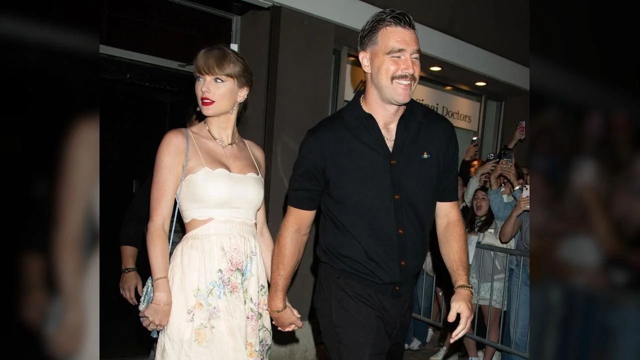 Taylor Swift and Travis Kelce