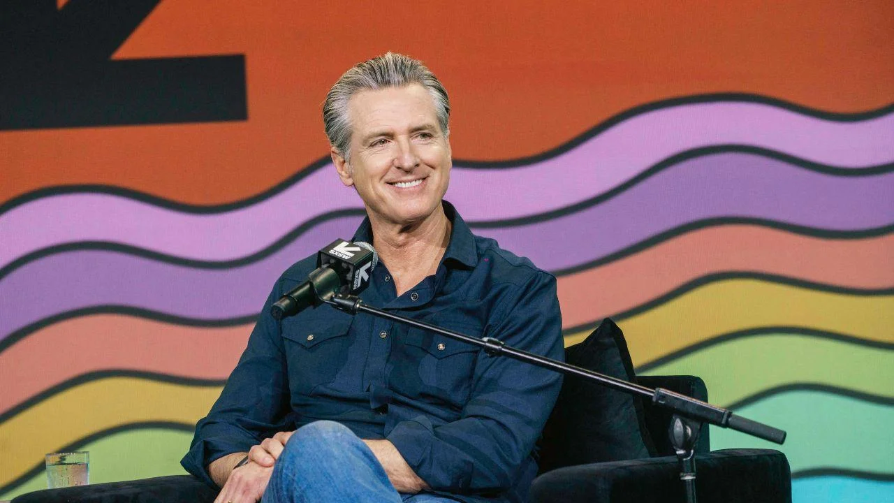 Photo of Newsom and other Californian officials condemned the comment.