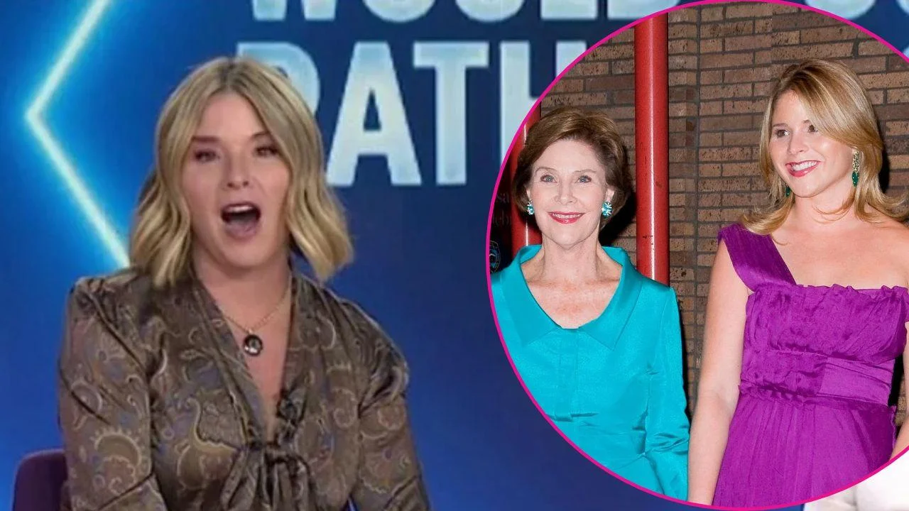 Jenna Bush Hager Shades Mom Laura Bush While Revealing Who She'd Rather Accidentally Send a Spicy Photo To: 'She'd Be Like, Dang Girl'