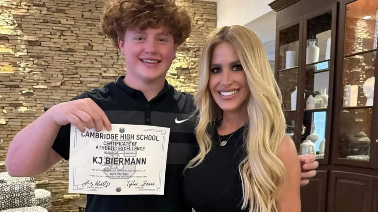 Photo of Kroy 'KJ' Biermann Jr. was released to Kim Zolciak's care after posting a $200,000 bond.