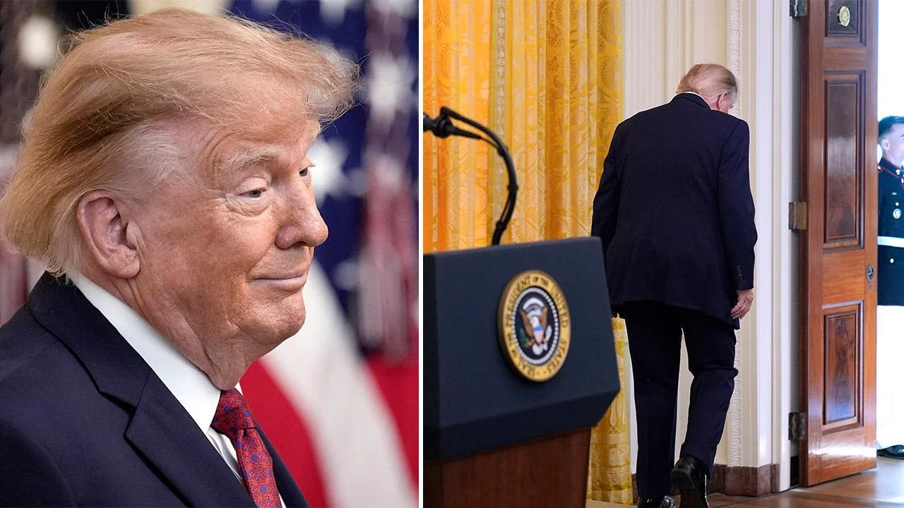 Donald Trump Appears to Miss His Designated Exit Through Stage Curtains in Hilarious Rally Mishap: Watch