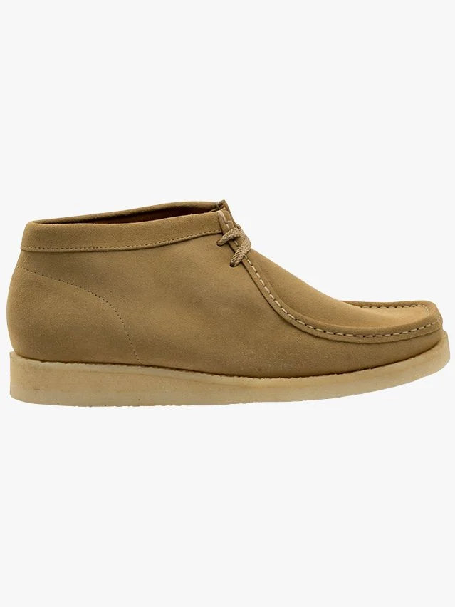 Image may contain Clothing Footwear Shoe Suede and Sneaker