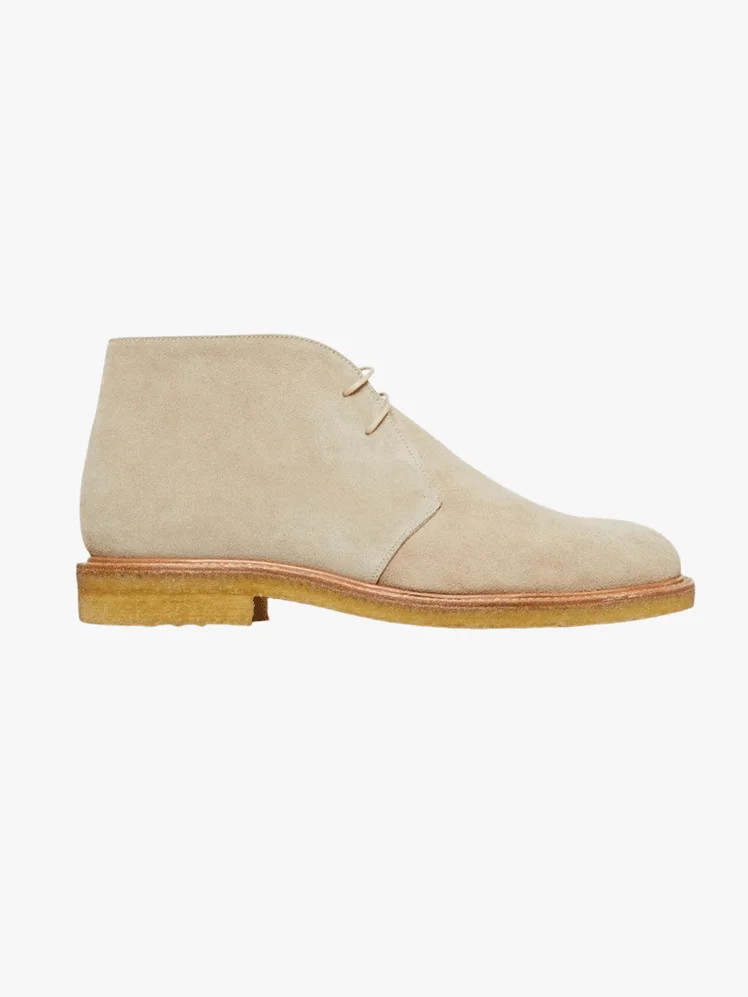 Image may contain Suede Clothing Footwear and Shoe