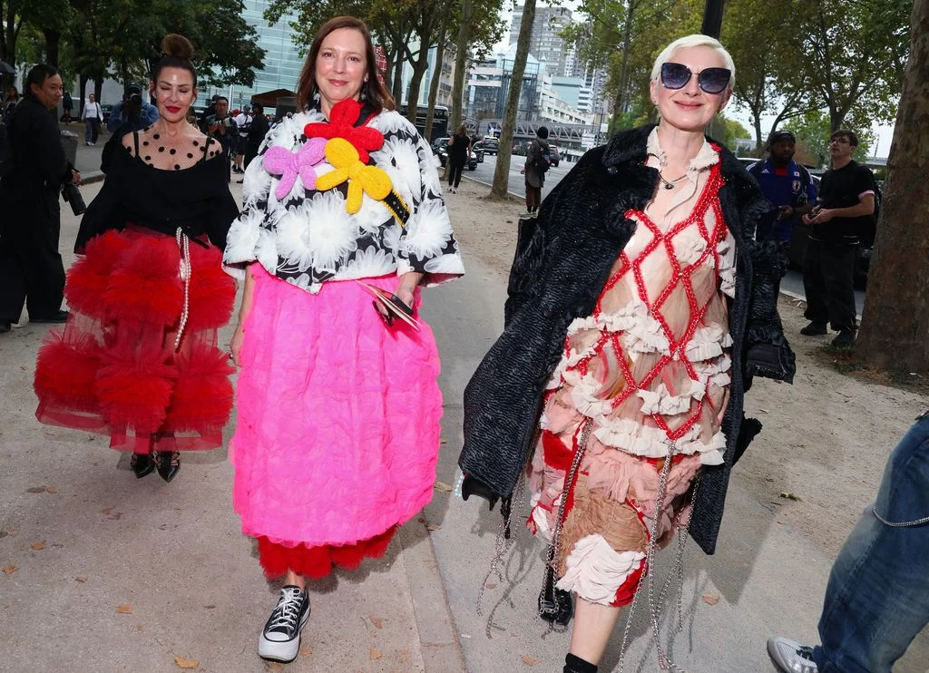 Image may contain Ana Beatriz Nogueira Clothing Footwear Shoe Costume Person Adult City Road Street and Urban