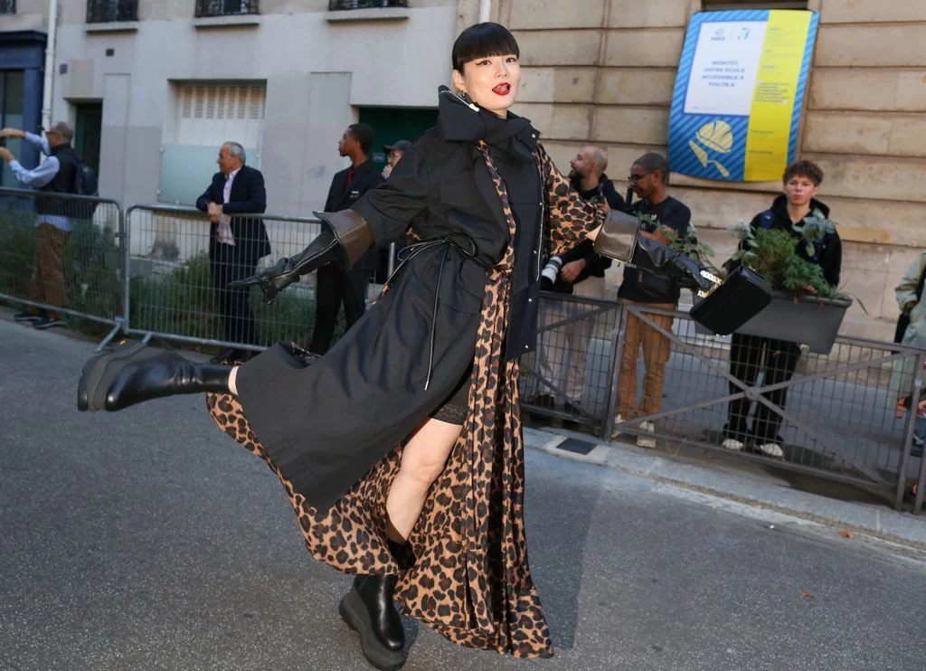 Image may contain Kozue Akimoto Person Clothing Coat and Adult