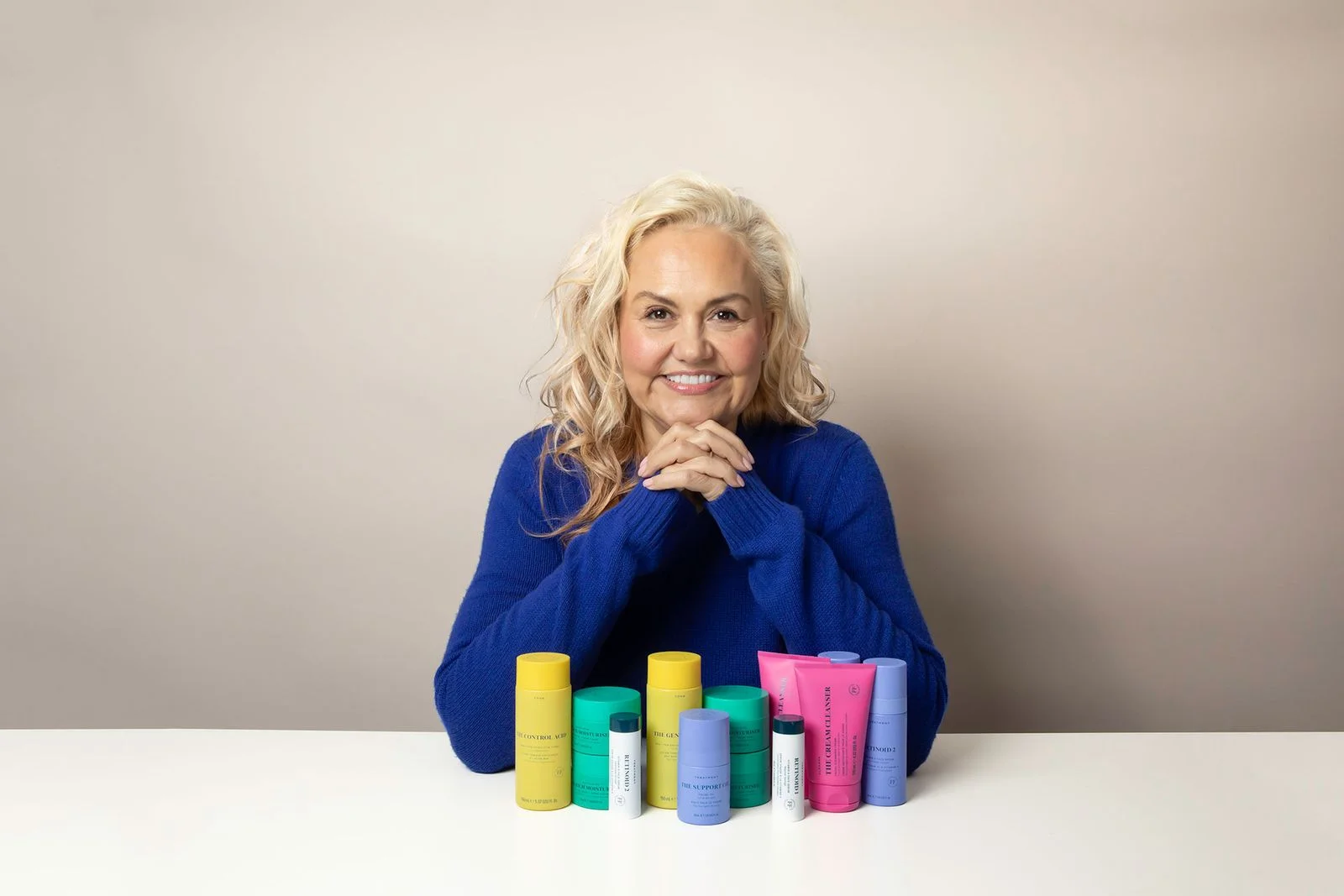 Image may contain Muriel Robin Blonde Hair Person Adult Body Part Finger Hand Face Head Photography and Portrait