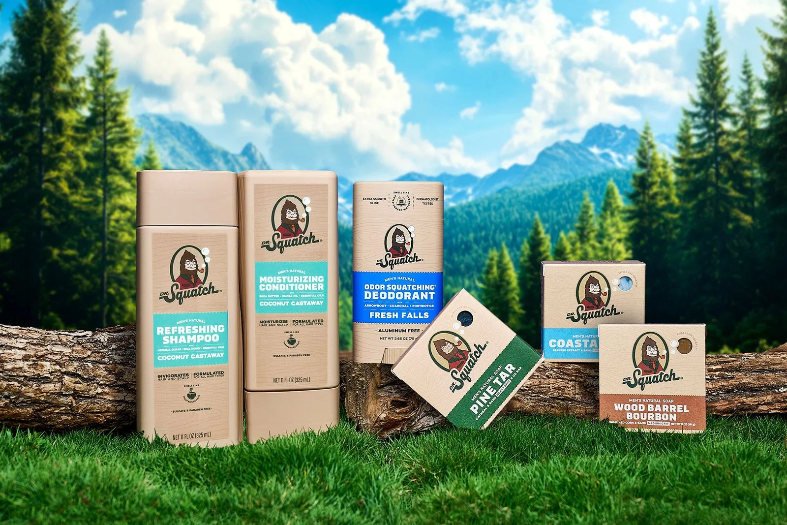 Image may contain Grass Plant Vegetation Tree Pine Box Conifer Nature Outdoors Park and Cardboard