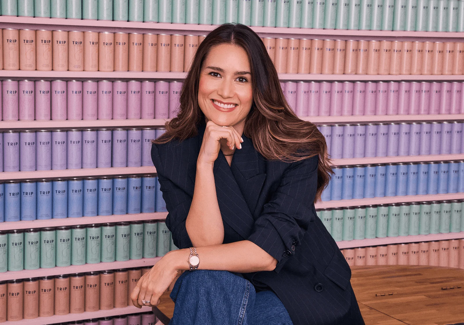Trip founder and CEO Olivia Ferdi.