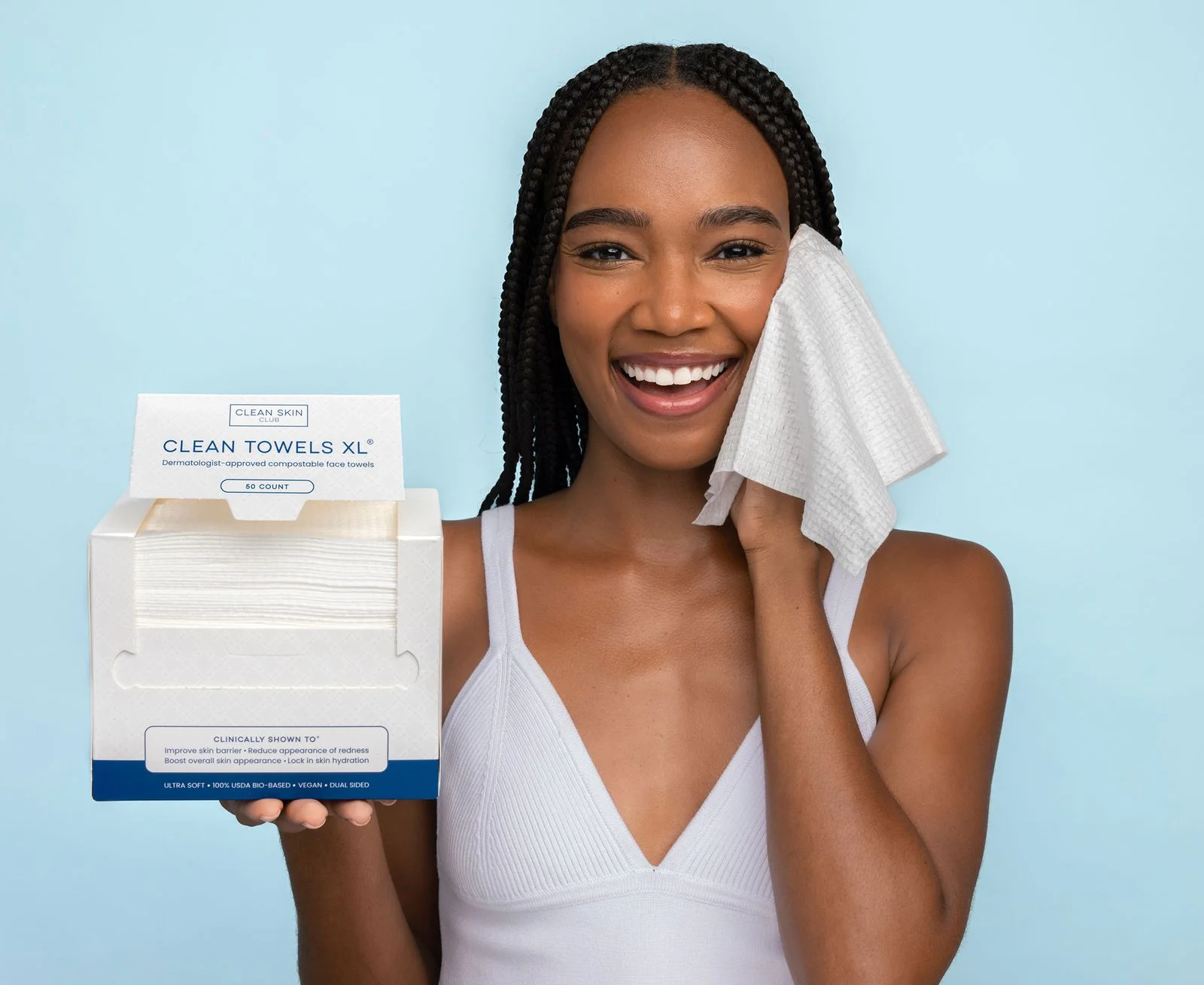 Image may contain Head Person Face Happy Smile Adult Photography Portrait and Cleaning
