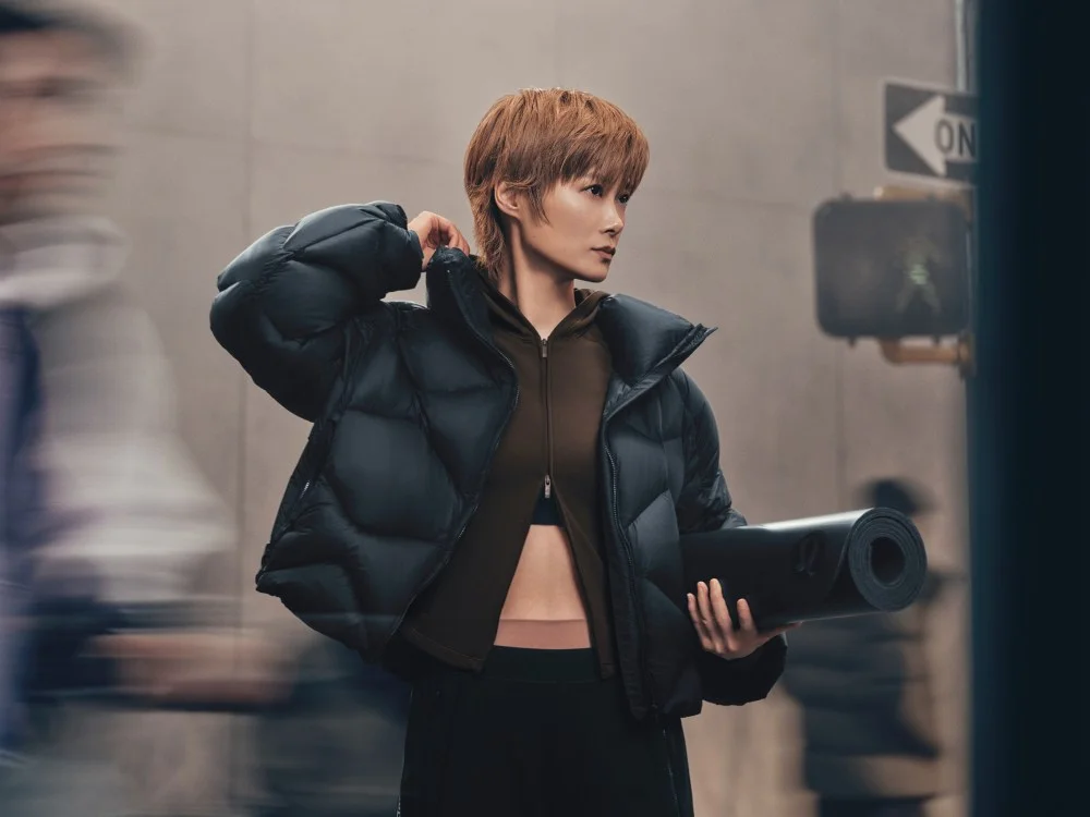 Chris Lee stars in Lululemon fall outerwear campaign Quiet the Weather